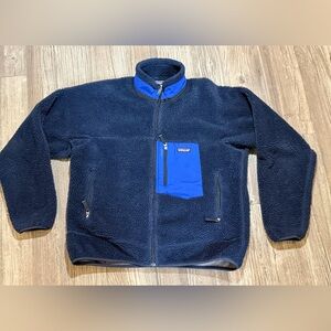 Men's Navy Fleece Sweater